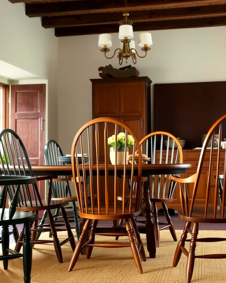Colonial Dining Room Ideas: Timeless Elegance and Classic Charm - Image 1
